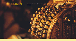 Desktop Screenshot of coinbeyond.com